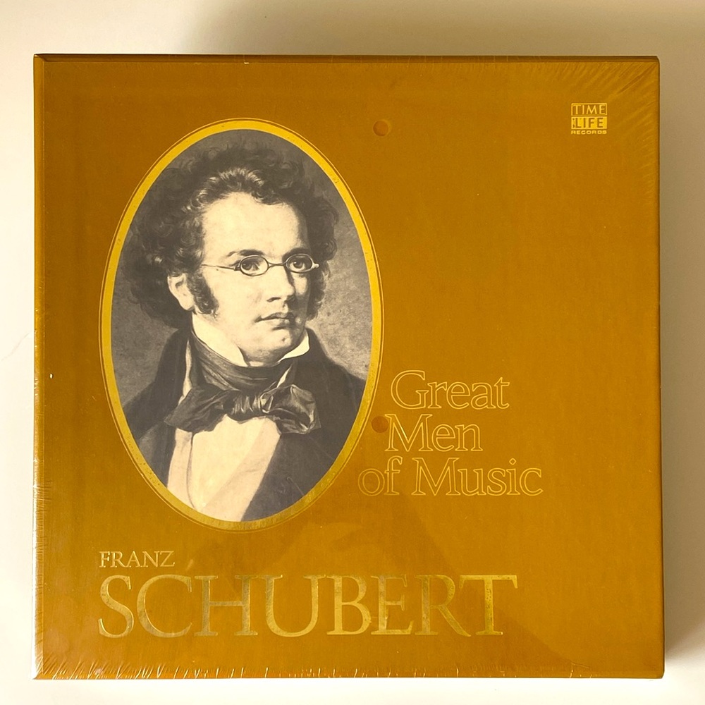 Time Life Vinyl Records Great Men of Music Franz Schubert Record Box Set NEW